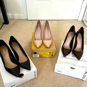 Last pair left! Don’t miss out!  Mix No. 6 (size 8) nude high heels. only $25!